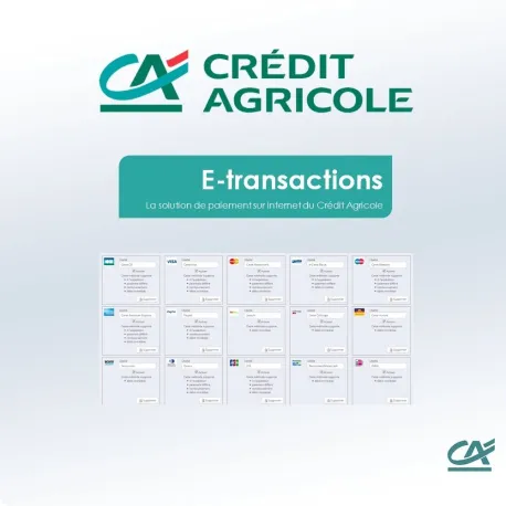 PrestaShop Module de Paiement Crédit Agricole - eTransaction