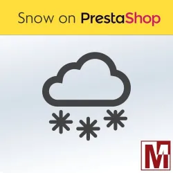 Chute de neige sur PrestaShop