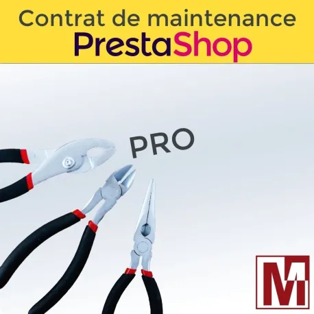 Contrat de Maintenance PrestaShop PRO